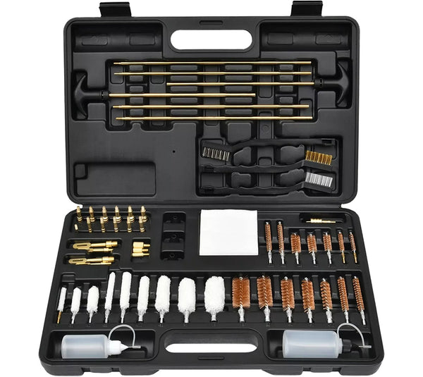 Universal Gun Cleaning Kit for Rifle Pistol Shotgun Muzzleloader for any Caliber