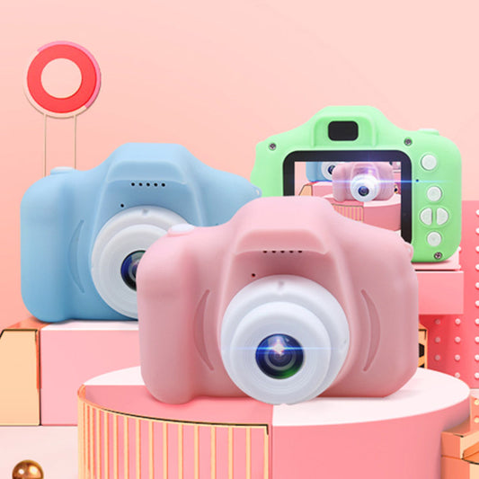 Kids Selfie Camera, HD Video Toy, Christmas Birthday Gift, Portable - Blue 32